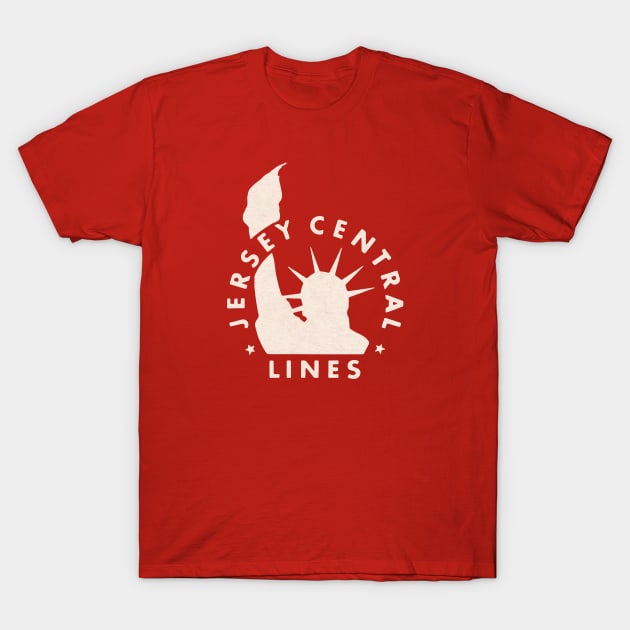 Jersey Central Railroad T-Shirt by Turboglyde